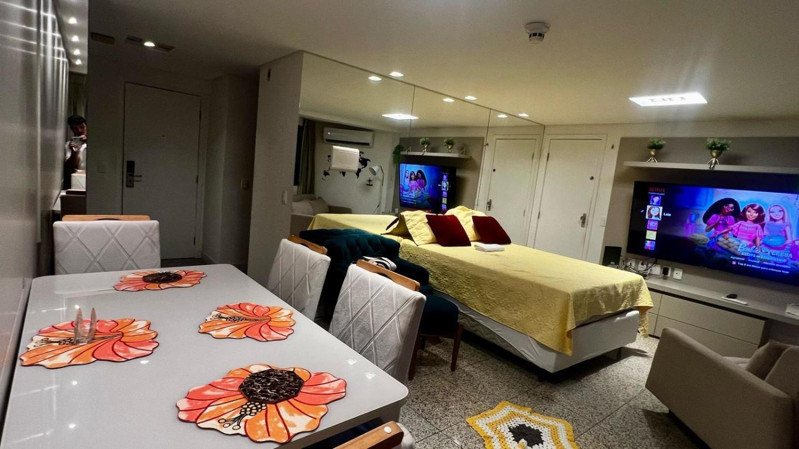 Flat Particular Em Blue Tree Towers Beira Mar Fortaleza 외부 사진